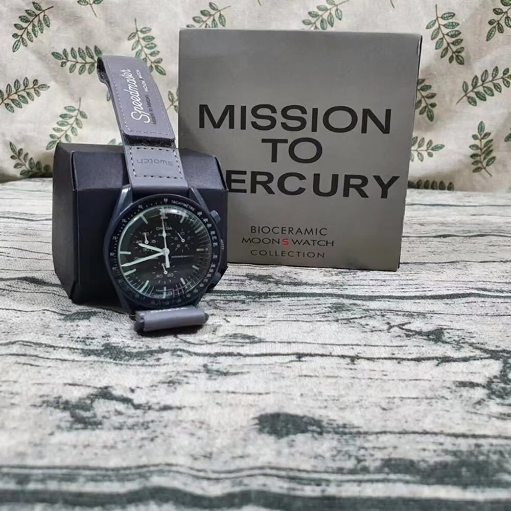 Omega x swatch mission to mercury